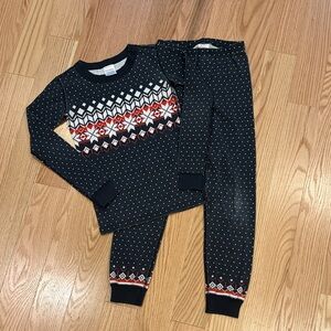 Hanna Andersson Fair Isle Pajama Set